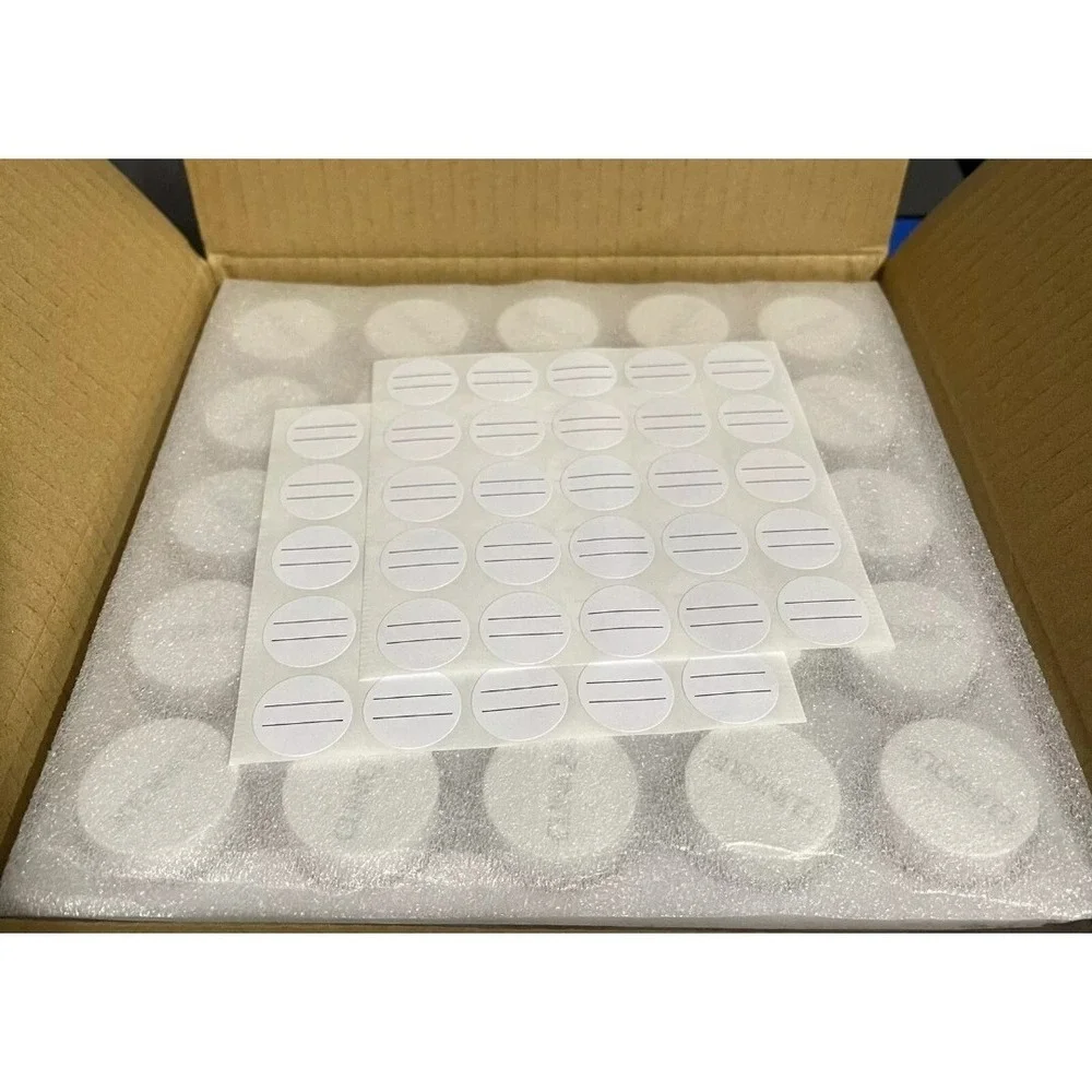 NEW Clinique 4ML- 450 Jars- Makeup Dramming Jars w/Cap Assembled Count Case